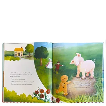Gingerbread Man Padded Hardcover Storybook for Kids