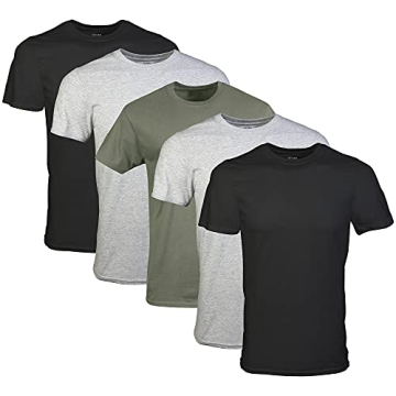 Gildan Men's Multipack Crew T-Shirts - Perfect Gift for Him