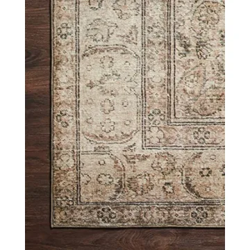 Loloi Margot Area Rug Antique Sage Soft Washable Design