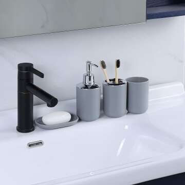 IMAVO 6-Piece Bathroom Set