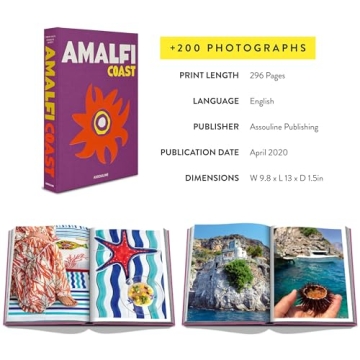 Amalfi Coast Assouline Coffee Table Book for Travel Lovers