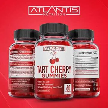Tart Cherry Gummies for Joint Support & Uric Acid Relief