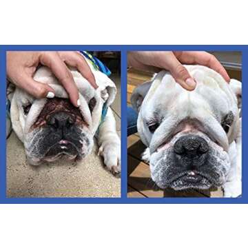 Squishface Flexible Silicone Dog Wrinkle Paste Applicator - Gentle Paste Application - Softer, Cleaner Way to Apply Wrinkle Paste & Tear Stain Paste to Your Dog's Face - for Every Product & Breed!