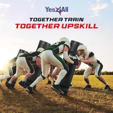 Yes4All Tackling Dummies for Youth Football - Multiple Weights Available