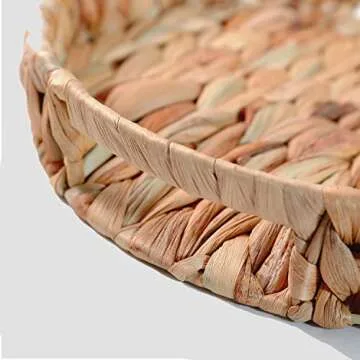 Stylish Natural Water Hyacinth Storage Baskets for Home