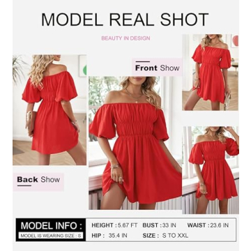 Stylish Off the Shoulder Summer Dresses for Women 2025
