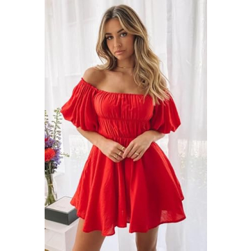 Stylish Off the Shoulder Summer Dresses for Women 2025