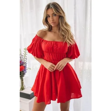 Stylish Off the Shoulder Summer Dresses for Women 2025