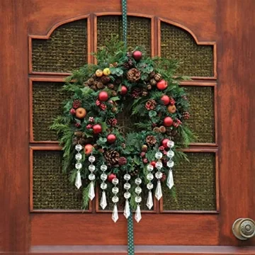 Jishi 30pk Crystal Christmas Tree Ornaments for Decor