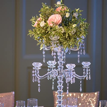 Jishi 30pk Crystal Christmas Tree Ornaments for Decor