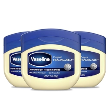 Vaseline Petroleum Jelly Original 3 Pack - Skin Relief & Protection