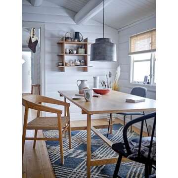 Bloomingville Black Stoneware Pitcher