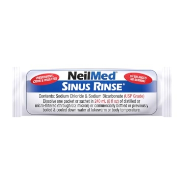 NeilMed Sinus Rinse 100 Count Natural Nasal Relief
