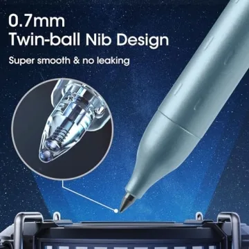 WRITECH Gel Pens: Silent Click and Smooth Writing Experience