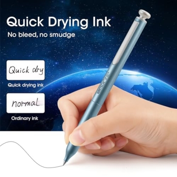 WRITECH Gel Pens: Silent Click and Smooth Writing Experience