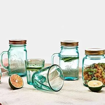 12PCS Mason Jar Lids for 70mm Regular Mouth, Leak Proof and Secure, BPA-Free Reusable Jars Lids Rose Gold for Mason Cup/Canning Jars with Anti-Scratch Resistant Surface