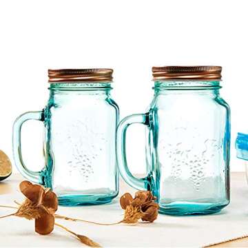 12PCS Mason Jar Lids for 70mm Regular Mouth, Leak Proof and Secure, BPA-Free Reusable Jars Lids Rose Gold for Mason Cup/Canning Jars with Anti-Scratch Resistant Surface