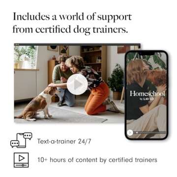 LAY LO Natural, Non-Toxic Cotton Rope Toys for Small and Medium Dogs | 2-Pack | Includes Live Support with Dog Trainer | Durable & Eco-Friendly | Unique Boho Designs with Handle | Puppy Teething Toy