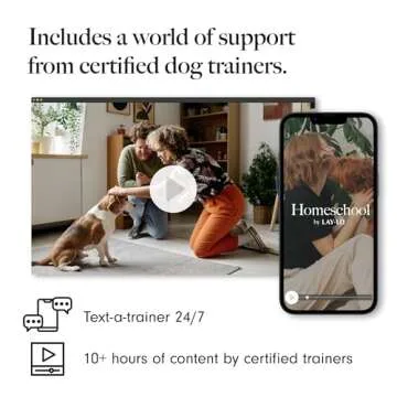 LAY LO Natural, Non-Toxic Cotton Rope Toys for Small and Medium Dogs | 2-Pack | Includes Live Support with Dog Trainer | Durable & Eco-Friendly | Unique Boho Designs with Handle | Puppy Teething Toy