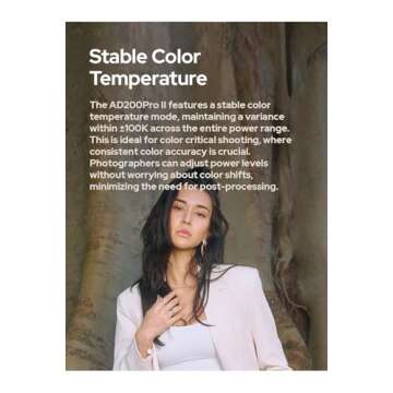 Godox AD200Pro Godox AD200 PRO II Outdoor Speedlite 200ws TTL HSS 1/8000s 2.4G Pocket Flash Strobe Monolight, Li-on Battery, 0.01-1.8s Recycling, 500 Full Power Flashes, Bare Bulb Head