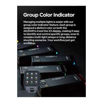 Godox AD200Pro Godox AD200 PRO II Outdoor Speedlite 200ws TTL HSS 1/8000s 2.4G Pocket Flash Strobe Monolight, Li-on Battery, 0.01-1.8s Recycling, 500 Full Power Flashes, Bare Bulb Head
