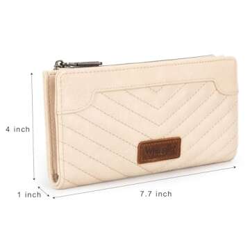 Wrangler Minimalist Wallet for Women - Stylish & Functional
