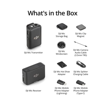 DJI Wireless Lavalier Microphone for Vlogs