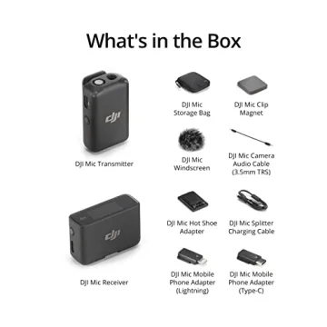 DJI Wireless Lavalier Microphone for Vlogs