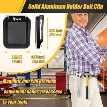 Powerful Magnetic Tool Holster for Easy Access to Tools