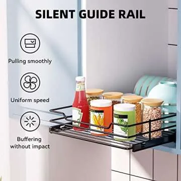 G-TING Pull Out Cabinet Organizer for Home & Kitchen