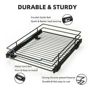 G-TING Pull Out Cabinet Organizer for Home & Kitchen