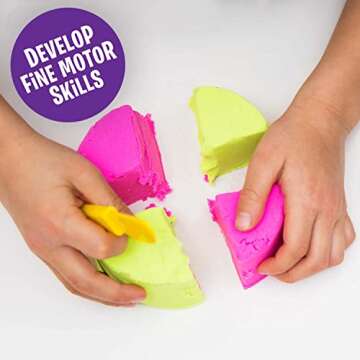 Educational Insights Playfoam Sand 8-Pack, Play Sand Set, 8 Assorted Colors, 6 oz. Each, Sensory Toy...