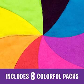 Educational Insights Playfoam Sand 8-Pack, Play Sand Set, 8 Assorted Colors, 6 oz. Each, Sensory Toy for Kids, Elementary Classroom Must Haves, Ages 3+