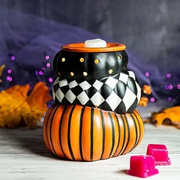 Stylish Scentsationals Wax Melt Warmer for Halloween