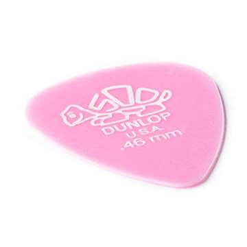 Dunlop Light Pink Guitar Picks - Durable Delrin® 72 Pack