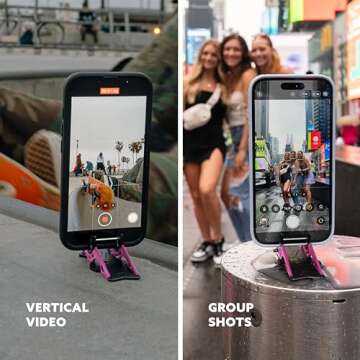 GEOMETRICAL Pocket Tripod Pro - Ultimate Mobile Photography Stand