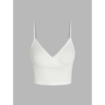 CIDER Women’s Sheer Long Sleeve Mesh Crop Top & Tank Top Shirts: Beige, M: Beige, M