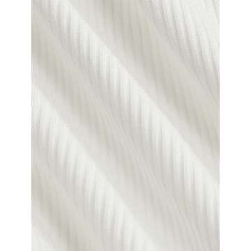 CIDER Women’s Sheer Long Sleeve Mesh Crop Top & Tank Top Shirts: Beige, M: Beige, M