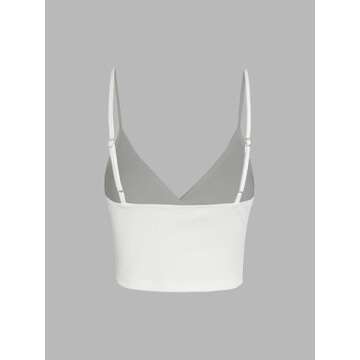 CIDER Women’s Sheer Long Sleeve Mesh Crop Top & Tank Top Shirts: Beige, M: Beige, M