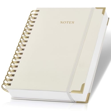 Stylish B5 Spiral Notebook with Thick Pages for Productivity