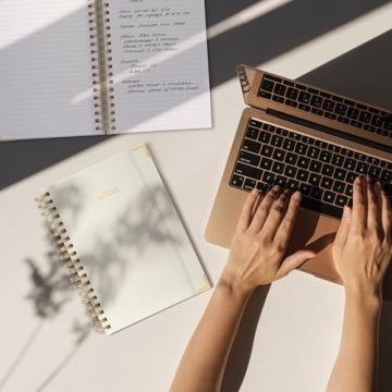Stylish B5 Spiral Notebook with Thick Pages for Productivity