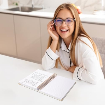 Stylish B5 Spiral Notebook with Thick Pages for Productivity