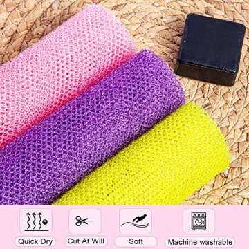 Gugull African Exfoliating Net Sponge Set - 3 Pcs for All