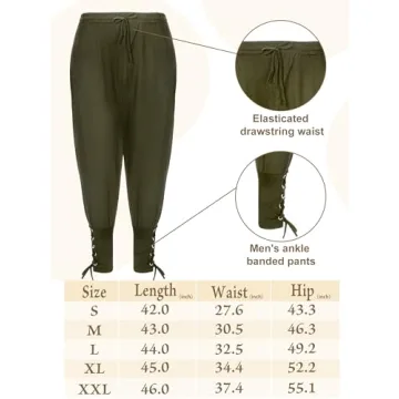 Jiuguva Medieval Costume Set for Halloween and Cosplay