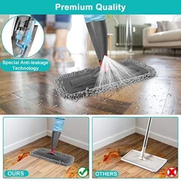 Best Spray Mop with Washable Pads for Easy Cleaning