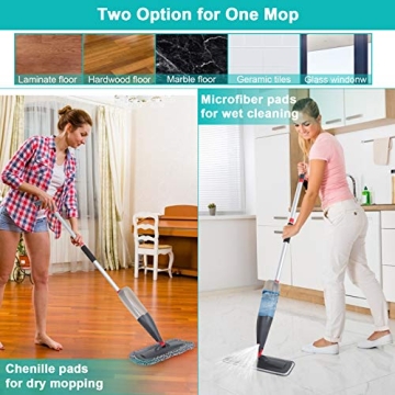 Best Spray Mop with Washable Pads for Easy Cleaning