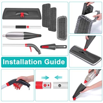 Best Spray Mop with Washable Pads for Easy Cleaning