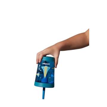 Contigo Kids Spill-Proof 14oz Tumbler with Straw and BPA Free Plastic, Gummy Spaceship