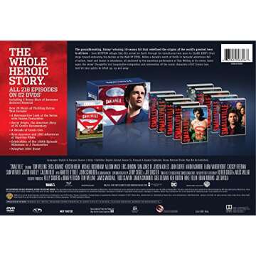 Smallville: The Complete Series (Repackaged) on DVD - All Seasons