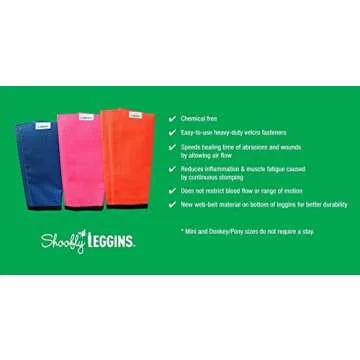 SHOOFLY Horse Leggins in Blue – Lightweight Fly Boots for Comfort